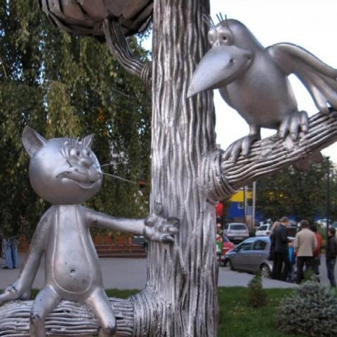 Воронеж Памятник Котенку С Улицы Лизюкова Фото